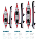 Inflatable Kayak - Water Sports Kayak with 3 different sizes