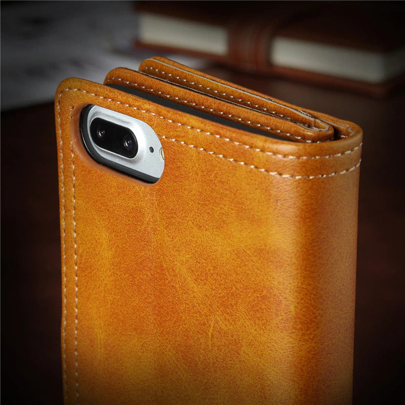 Luxury Wallet Case For iPhone 7